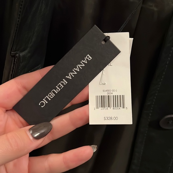 Vintage 90s Leather Jacket - Picture 3 of 4